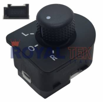 COMANDO ESPEJOS  ROYALTEK VOLKSWAGEN GOL -- 10 PINES --- OEM 1J1959565A
