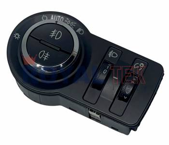 COMANDO LUCES  ROYALTEK CHEVROLET S10 2012/2015 CON REOSTATO Y FAROS ANTINIEBLA --- OEM 23197917
