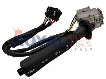 CONMUTADOR ROYALTEK MERCEDES BENZ CAMIONES DESDE 1988 -- LUCES BOCINA Y LIMPIA PARABRISAS (PALANCA COLOR NEGRO) --- OEM 6735400445 6735400145 6735400454