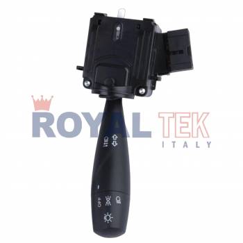 COMANDO LUCES  ROYALTEK RENAULT KWID SIN FAROS ANTINIEBLA / FICHA 10 PINES --- OEM 255878889R