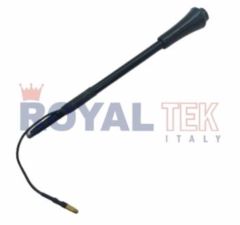 COMANDO LUCES ROYALTEK FORD FALCON 1973-1978 CON LUZ DE GIRO / COLOR NEGRO ---