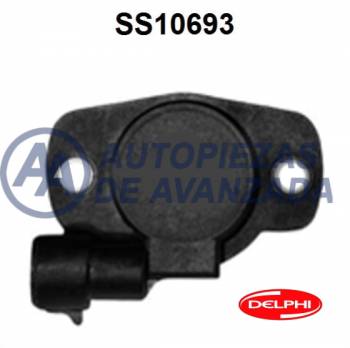 SENSOR DE POSICION MARIPOSA (TPS) DELPHI VOLKSWAGEN GOL 1.0 (A PARTIR DE 08/1994) / LOGU