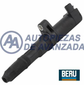 BOBINA DE IGNICION BERU Renault lApiz 1.6 16V K4M y 2.0 16V FER (EX ZS052)